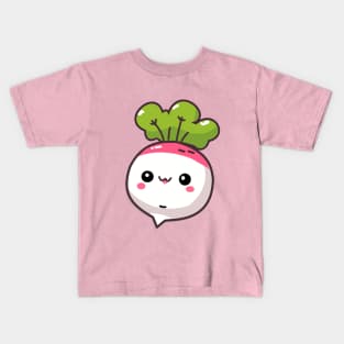 cute radish Kids T-Shirt